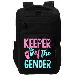 Gender Reveal Keeper Of The Gender Gender Reveal Impact Tech Backpack