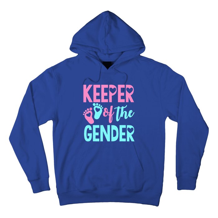 Gender Reveal Keeper Of The Gender Gender Reveal Hoodie