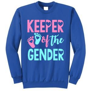 Gender Reveal Keeper Of The Gender Gender Reveal Sweatshirt