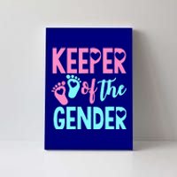 Gender Reveal Keeper Of The Gender Gender Reveal Canvas