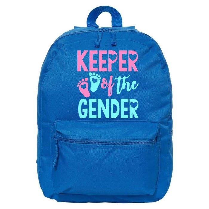 Gender Reveal Keeper Of The Gender Gender Reveal 16 in Basic Backpack