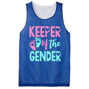 Gender Reveal Keeper Of The Gender Gender Reveal Mesh Reversible Basketball Jersey Tank