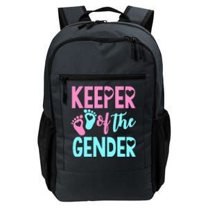 Gender Reveal Keeper Of The Gender Gender Reveal Daily Commute Backpack