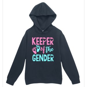 Gender Reveal Keeper Of The Gender Gender Reveal Urban Pullover Hoodie