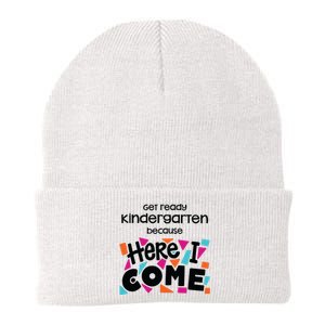 Get Ready Kindergarten Because Here I Come Knit Cap Winter Beanie