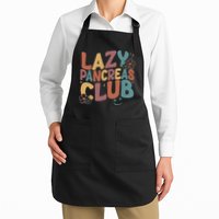Groovy Retro Lazy Pancreas Club Type 1 Diabetes Awareness Apron
