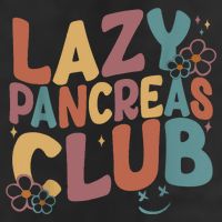 Groovy Retro Lazy Pancreas Club Type 1 Diabetes Awareness Beanie
