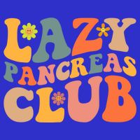 Groovy Retro Lazy Pancreas Club Type 1 Diabetes Awareness Cute Gift Button