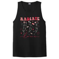 Groovy Radiate Love Valentine Xray Tech Radiology Rad Tech PosiCharge Competitor Tank