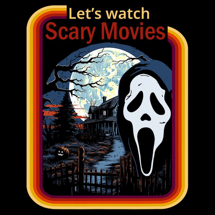 Ghost Retro Lets Watch Scary Movies Cooling Performance Crew T-Shirt