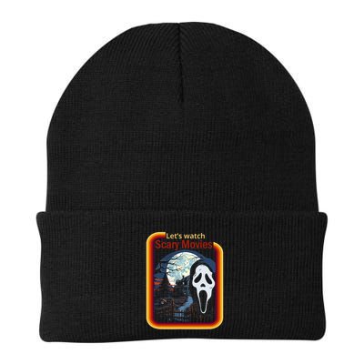 Ghost Retro Lets Watch Scary Movies Beanie