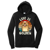 Golden Retriever Life is Golden Tee Golden Owner Women's Pullover Hoodie