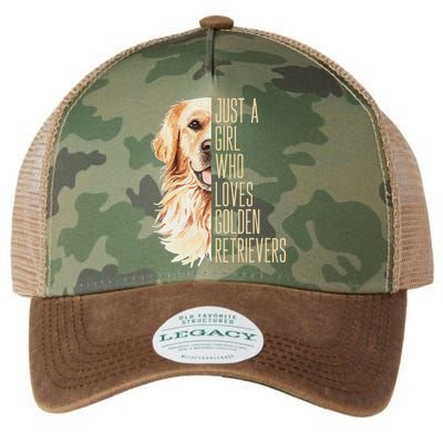 Golden Retriever Lover Design For Dog Enthusiasts Legacy Tie Dye Trucker Hat
