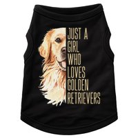 Golden Retriever Lover Design For Dog Enthusiasts Doggie Tank