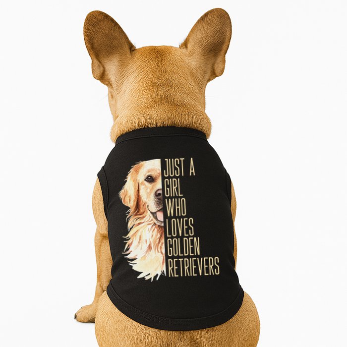 Golden Retriever Lover Design For Dog Enthusiasts Doggie Tank