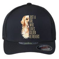 Golden Retriever Lover Design For Dog Enthusiasts Flexfit Unipanel Trucker Cap