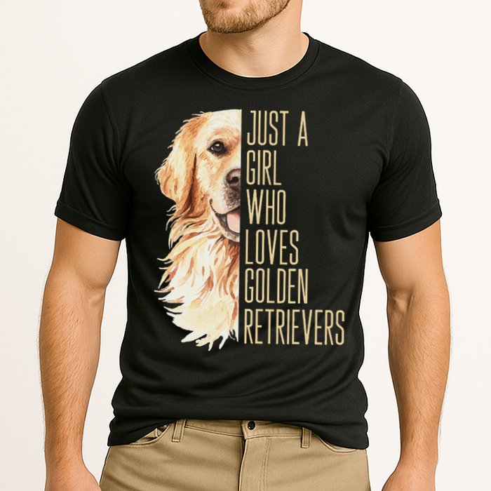 Golden Retriever Lover Design For Dog Enthusiasts Performance Shirt