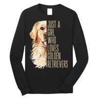Golden Retriever Lover Design For Dog Enthusiasts Long Sleeve Shirt