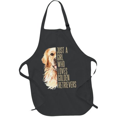 Golden Retriever Lover Design For Dog Enthusiasts Apron