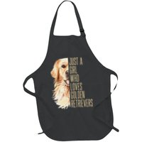 Golden Retriever Lover Design For Dog Enthusiasts Apron
