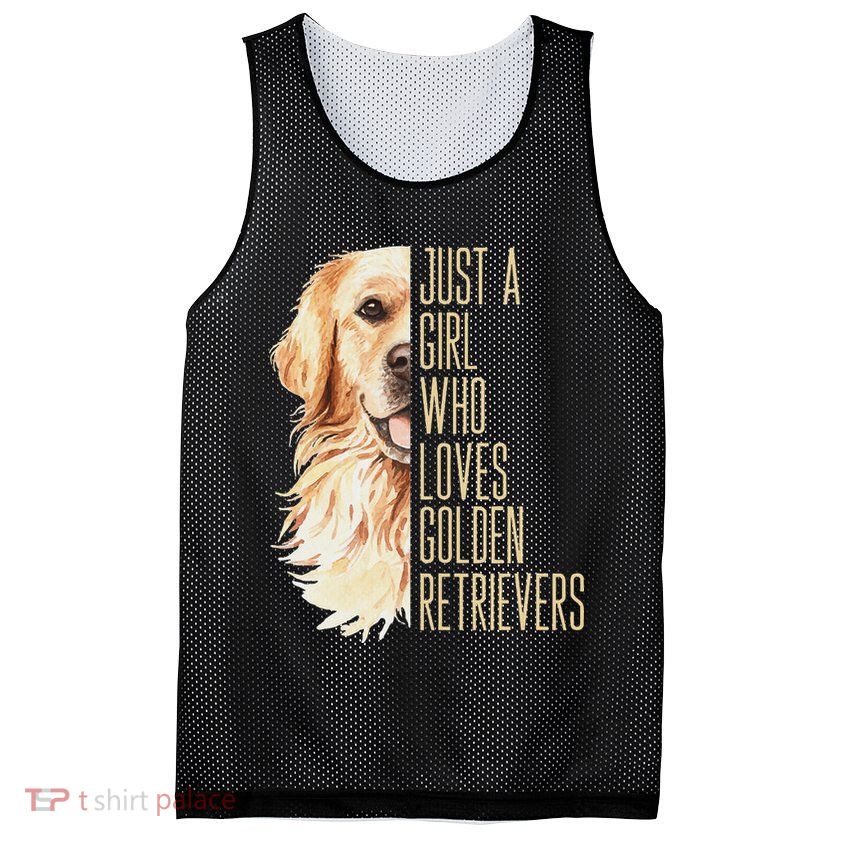 Golden Retriever Lover Design For Dog Enthusiasts Mesh Reversible Basketball Jersey Tank