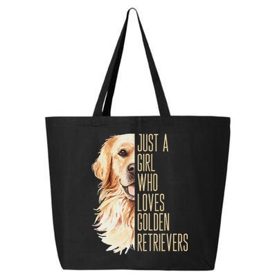 Golden Retriever Lover Design For Dog Enthusiasts 25L Jumbo Tote