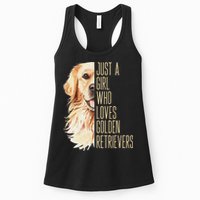 Golden Retriever Lover Design For Dog Enthusiasts Womens Tank Top