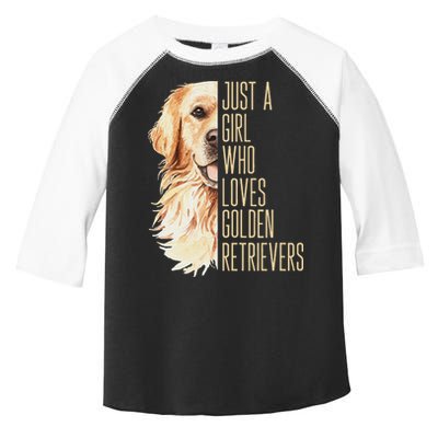 Golden Retriever Lover Design For Dog Enthusiasts Toddler Fine Jersey T-Shirt