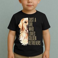 Golden Retriever Lover Design For Dog Enthusiasts Toddler T-Shirt
