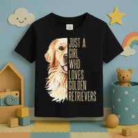 Golden Retriever Lover Design For Dog Enthusiasts Toddler T-Shirt
