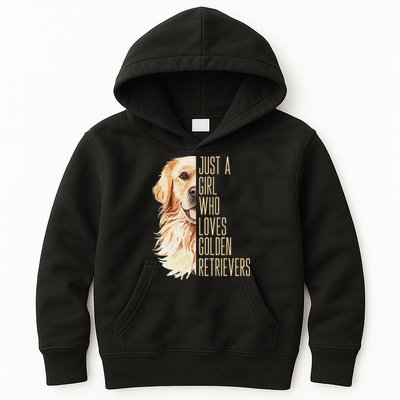 Golden Retriever Lover Design For Dog Enthusiasts Kids Hoodie
