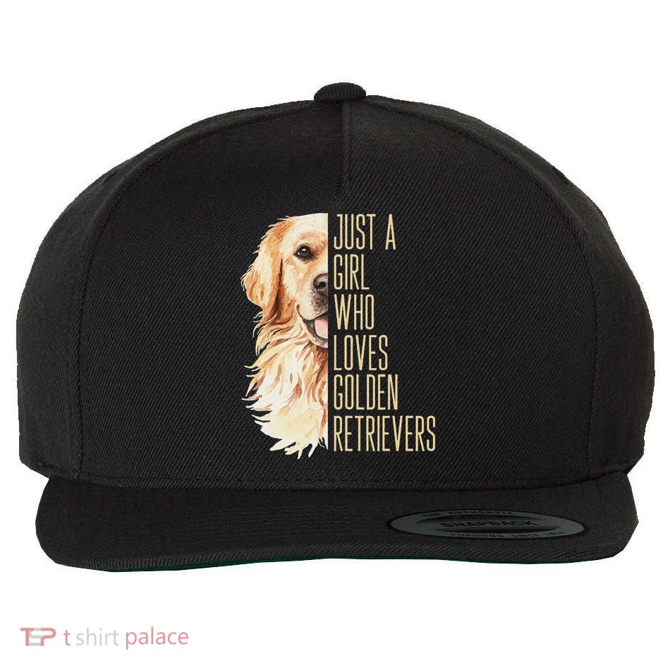 Golden Retriever Lover Design For Dog Enthusiasts Wool Snapback Cap