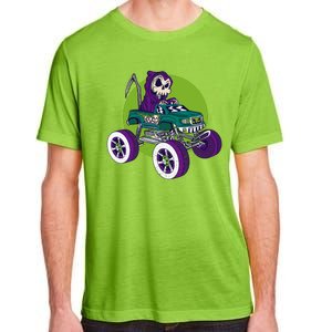 Grim Reaper Monster Truck Adult ChromaSoft Performance T-Shirt