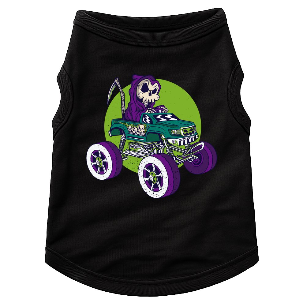 Grim Reaper Monster Truck Doggie Tank