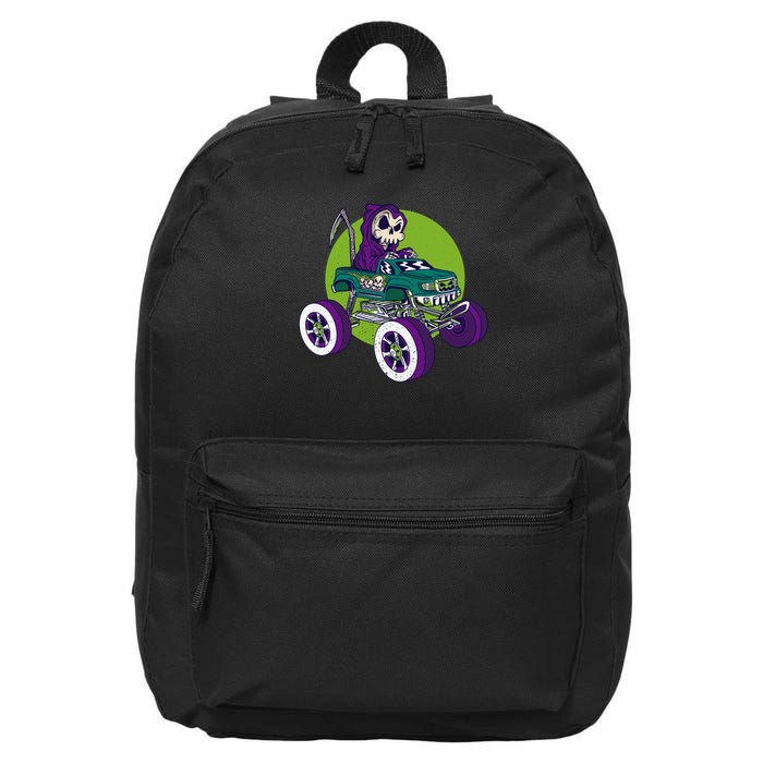 Grim Reaper Monster Truck 16 in Basic Backpack