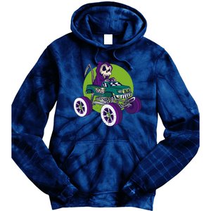 Grim Reaper Monster Truck Tie Dye Hoodie