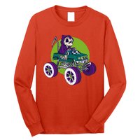 Grim Reaper Monster Truck Long Sleeve Shirt