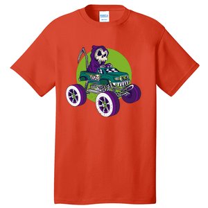 Grim Reaper Monster Truck Tall T-Shirt