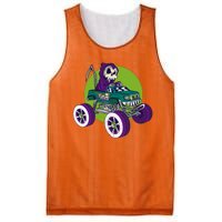 Grim Reaper Monster Truck Mesh Reversible Basketball Jersey Tank