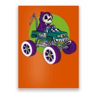 Grim Reaper Monster Truck Poster