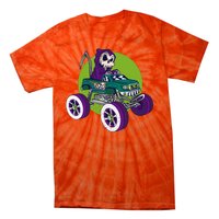 Grim Reaper Monster Truck Tie-Dye T-Shirt