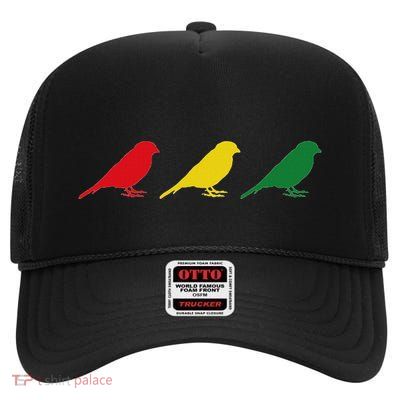 Good Rastafari Music Vibes Only Rasta Jamaika Reggae High Crown Mesh Back Trucker Hat