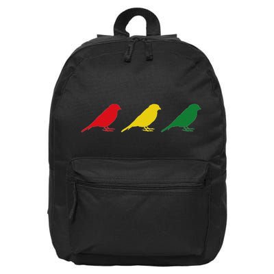 Good Rastafari Music Vibes Only Rasta Jamaika Reggae 16 in Basic Backpack