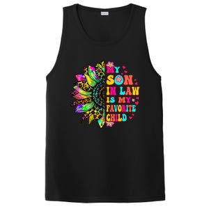 Groovy Retro My Son In Law Is My Favorite Child Mother's Day PosiCharge Competitor Tank