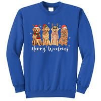 Golden Retriever Merry Woofmas Gift Dog Christmas Gift Sweatshirt