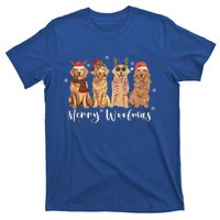 Golden Retriever Merry Woofmas Gift Dog Christmas Gift T-Shirt