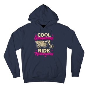 Grandmas Ride Motorcycles Funny Biker Granny Hoodie