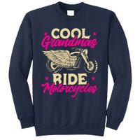 Grandmas Ride Motorcycles Funny Biker Granny Sweatshirt