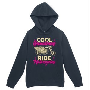 Grandmas Ride Motorcycles Funny Biker Granny Urban Pullover Hoodie