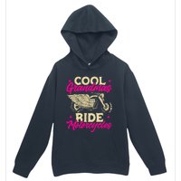 Grandmas Ride Motorcycles Funny Biker Granny Urban Pullover Hoodie